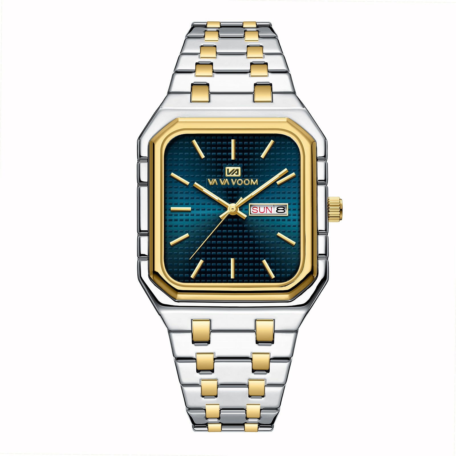 Men’s Luxury Luminous Square Watch | Trendy Square Dial Quartz Wristwatch | Modern Minimalist Glow-in-the-Dark Watch | High-Sense Fashion Waterproof Square Watch for Men