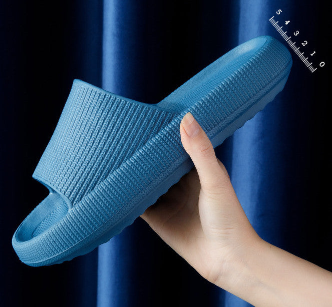 Soft Home Couple Slippers | High-Sense Minimalist Indoor Slides | Trendy Comfortable Non-Slip House Shoes | Luxury-Label Plush Couple Footwear | 2026 High-Fashion Quiet Luxury Home Slippers