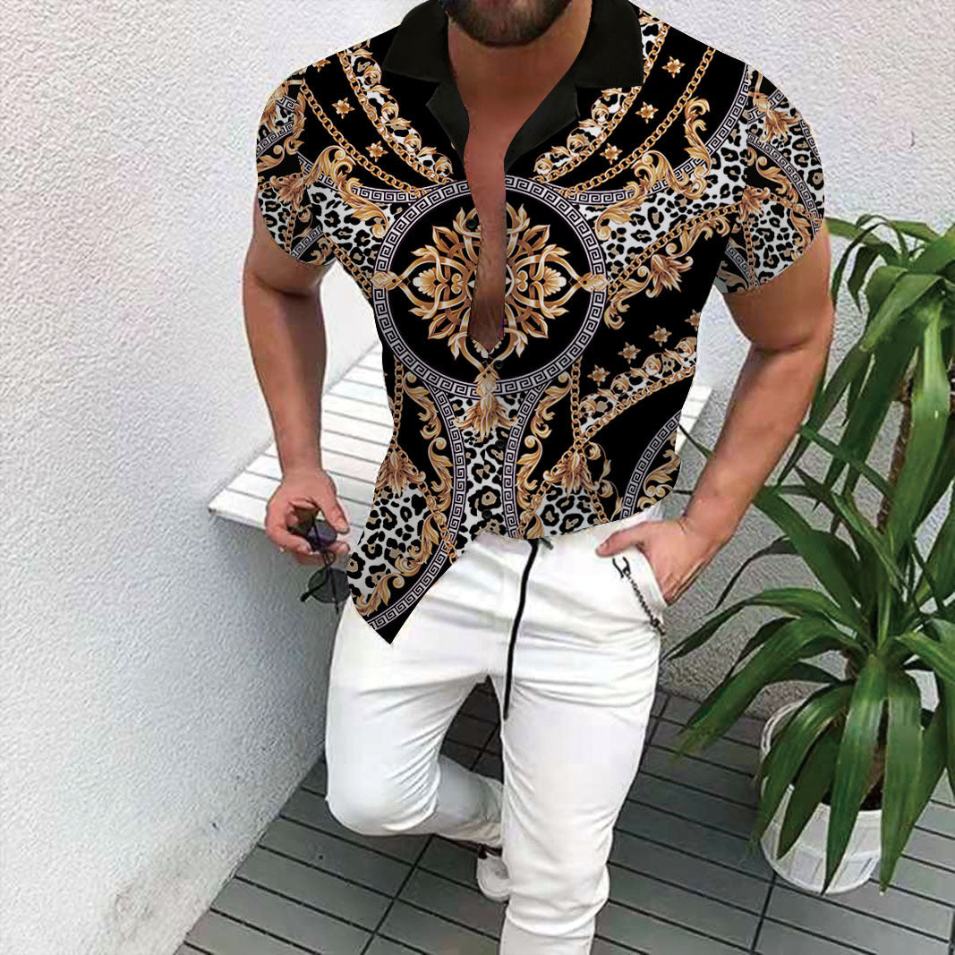2026 New Men’s Summer Fashion Collection | Trendy Lightweight Casual Men’s Top | High-Sense Breathable Short Sleeve Clothing | Minimalist Urban Style Men’s Wear | Luxury-Label Relaxed Fit Summer Apparel