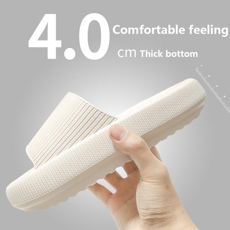 Soft Home Couple Slippers | High-Sense Minimalist Indoor Slides | Trendy Comfortable Non-Slip House Shoes | Luxury-Label Plush Couple Footwear | 2026 High-Fashion Quiet Luxury Home Slippers