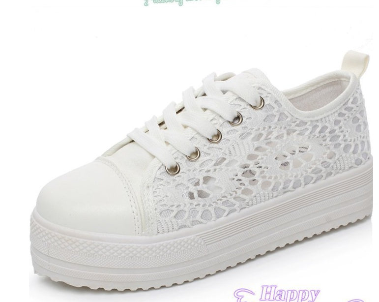 Women’s Retro Canvas Daddy Shoes | Chunky Platform Sneakers for Women | Breathable Summer Casual Trainers | Trendy Thick Sole Streetwear Footwear