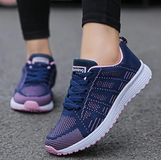 Women’s Performance Sports Sneakers | Lightweight Breathable Running Shoes | Modern Athleisure Fashion Sneakers | Trendy High-Rebound Walking Shoes for Ladies | 2026 Premium Casual Gym Footwear