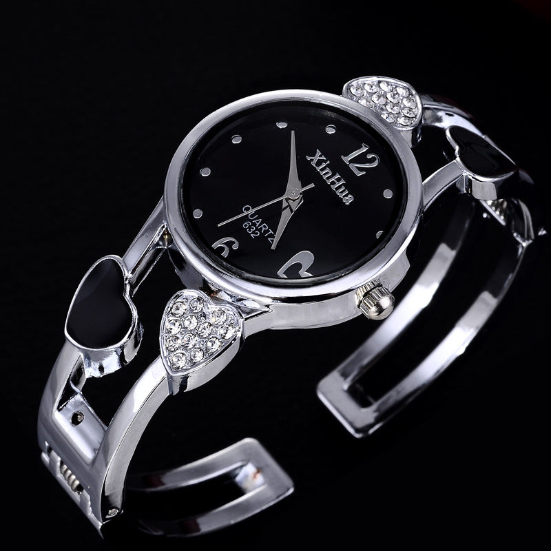 Women’s Luxury British Style Watch Set | Elegant Diamond-Encrusted Quartz Watch | Matching Bracelet & Jewelry Set for Women | Premium Crystal Inlay Wristwatch | 2026 Designer Jewelry Gift Set