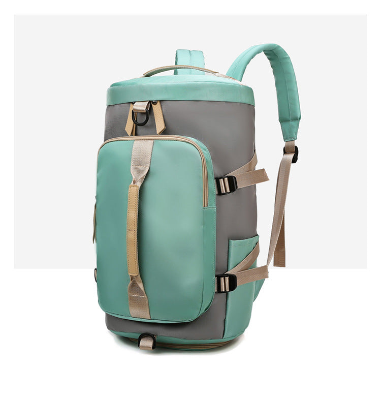Waterproof Gym Fitness Backpack | Multi-Functional Outdoor Travel Sport Bag | Large Capacity Exercise Backpack with Shoe Compartment | Trendy Casual Water-Resistant Hiking Bag | 2026 High-Performance Unisex Fitness Gear