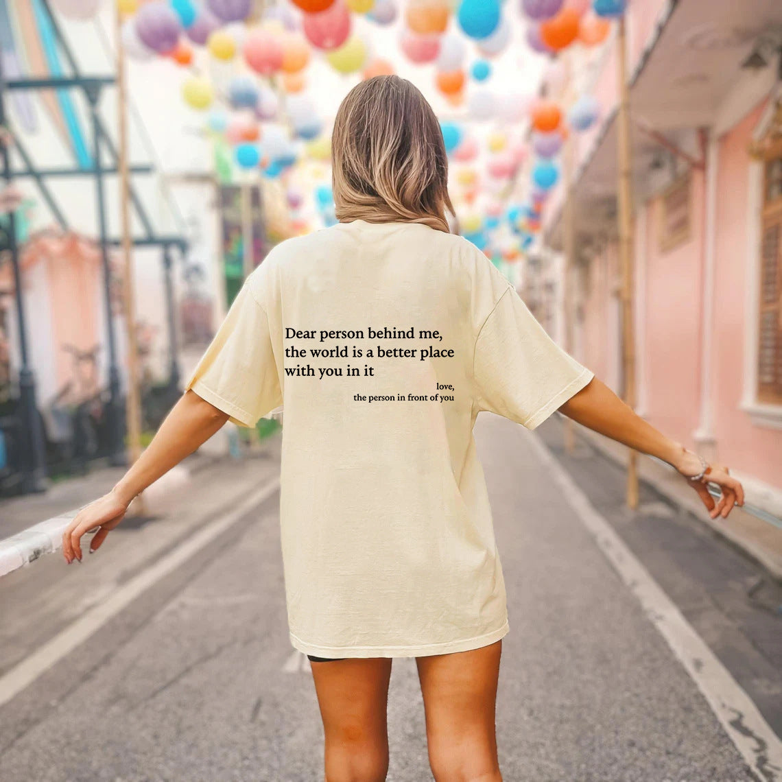 Women’s New Fashion Letter Print T-Shirt | Elegant Round Neck Slogan Tee | Casual Short Sleeve Summer Top | Minimalist Urban Graphic T-Shirt for Women