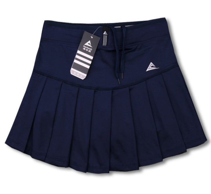 Women’s Quick-Dry Tennis Skirt with Safety Shorts | High-Waisted Badminton & Golf Skort | Trendy Preppy Style Girls' Athletic Skirt | Breathable Performance Activewear Skirt