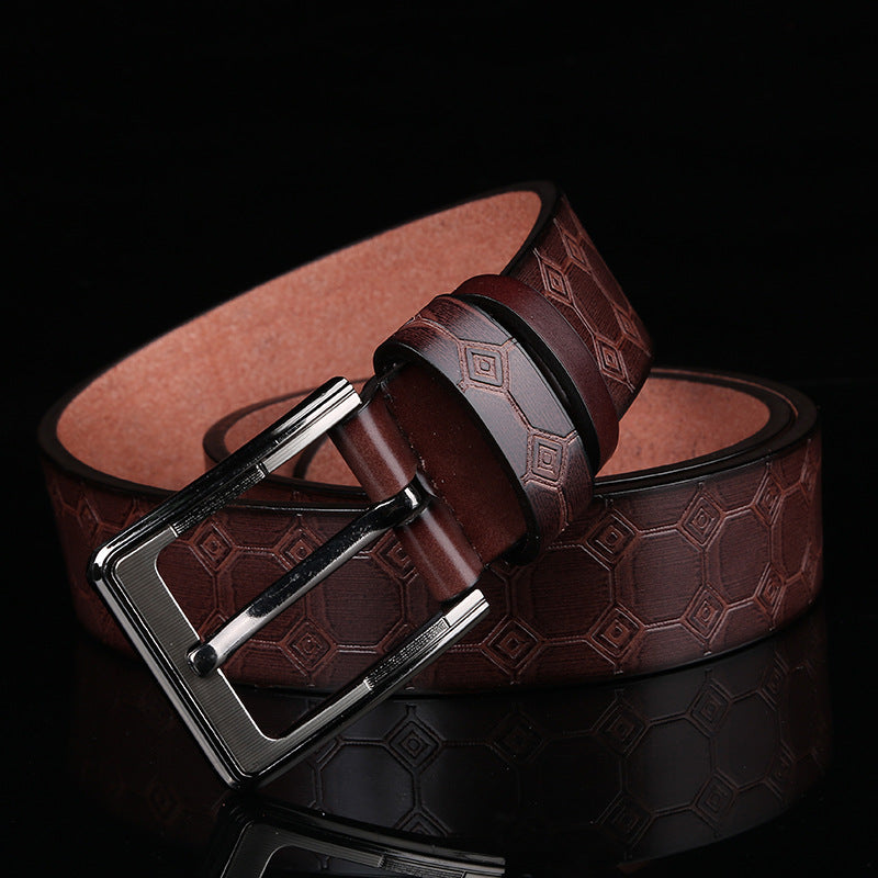 Men’s European & American Fashion Belt | High-Sense Executive Luxury Waistband | Trendy Minimalist Global Trade Explosion Belt | Luxury-Label Statuesque Men’s Accessory | 2026 High-Fashion Urban Essential