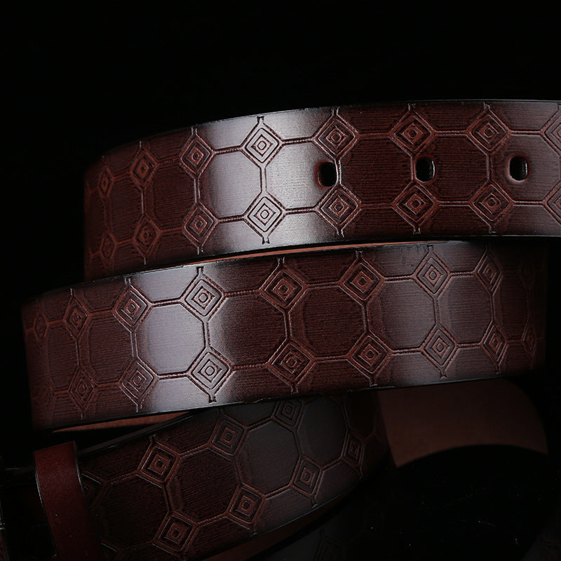 Men’s European & American Fashion Belt | High-Sense Executive Luxury Waistband | Trendy Minimalist Global Trade Explosion Belt | Luxury-Label Statuesque Men’s Accessory | 2026 High-Fashion Urban Essential