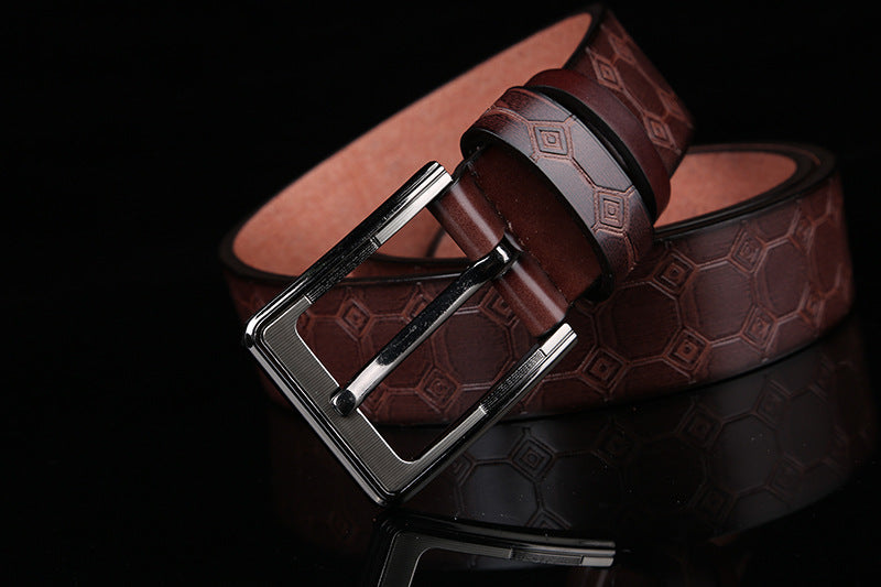 Men’s European & American Fashion Belt | High-Sense Executive Luxury Waistband | Trendy Minimalist Global Trade Explosion Belt | Luxury-Label Statuesque Men’s Accessory | 2026 High-Fashion Urban Essential