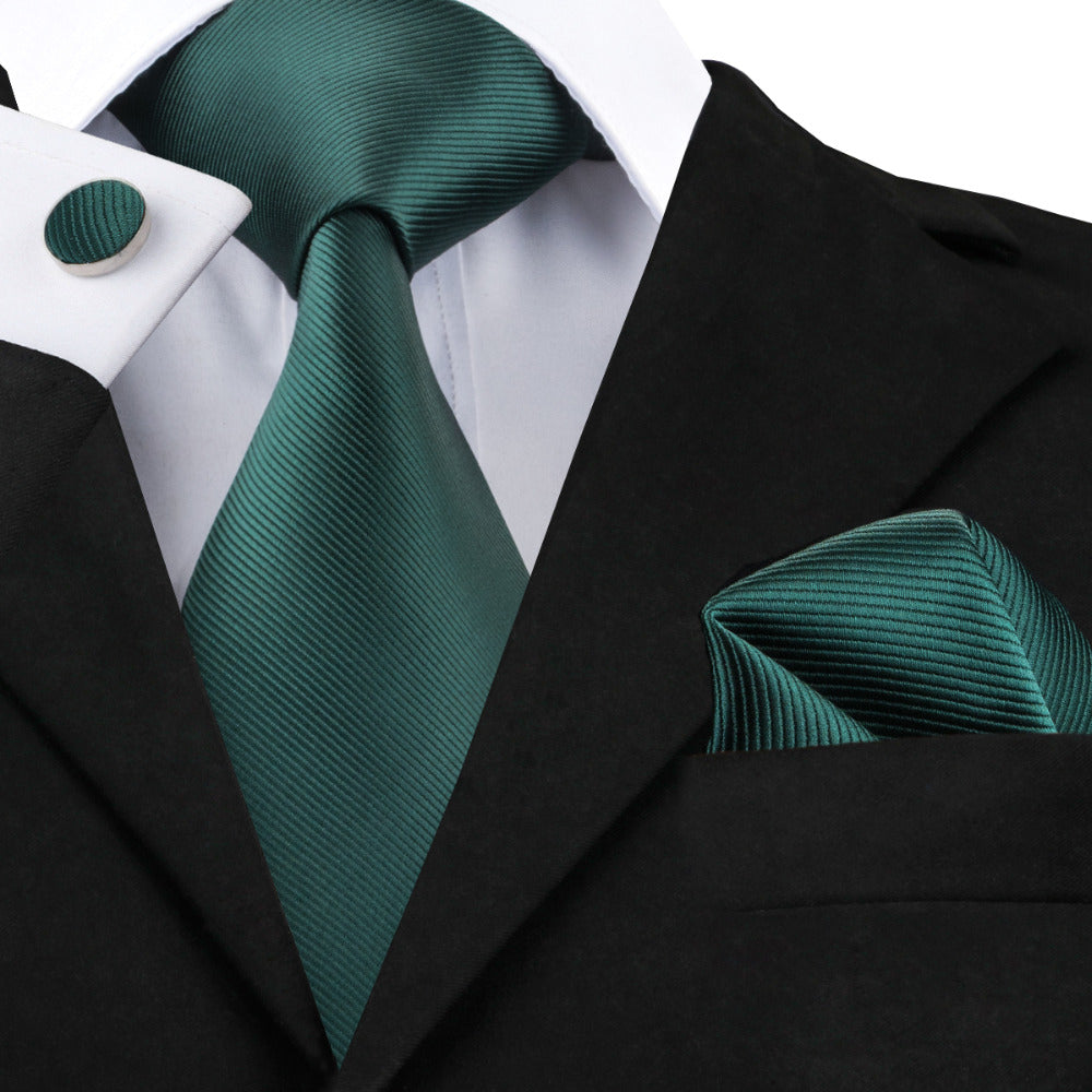 Solid Color Ribbed Collar