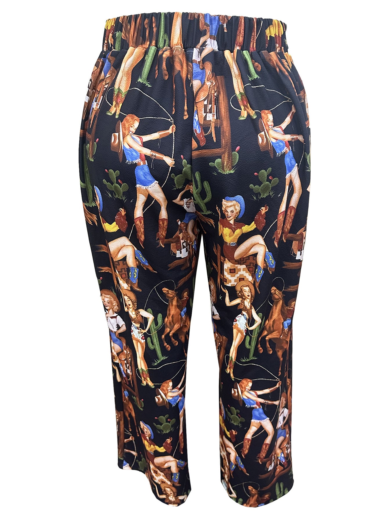 European & American Style Casual Pants for Women | Comfortable High-Waist Relaxed Trousers | Versatile Daily Wear Straight-Leg Pants | Modern Urban Chic Bottoms