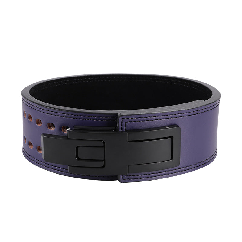Professional Powerlifting Lever Belt | Heavy-Duty Squat & Deadlift Waist Support | High-Sense Weightlifting Fitness Belt | Premium Strength Training Lever Buckle Belt | 2026 High-Performance Gym Gear
