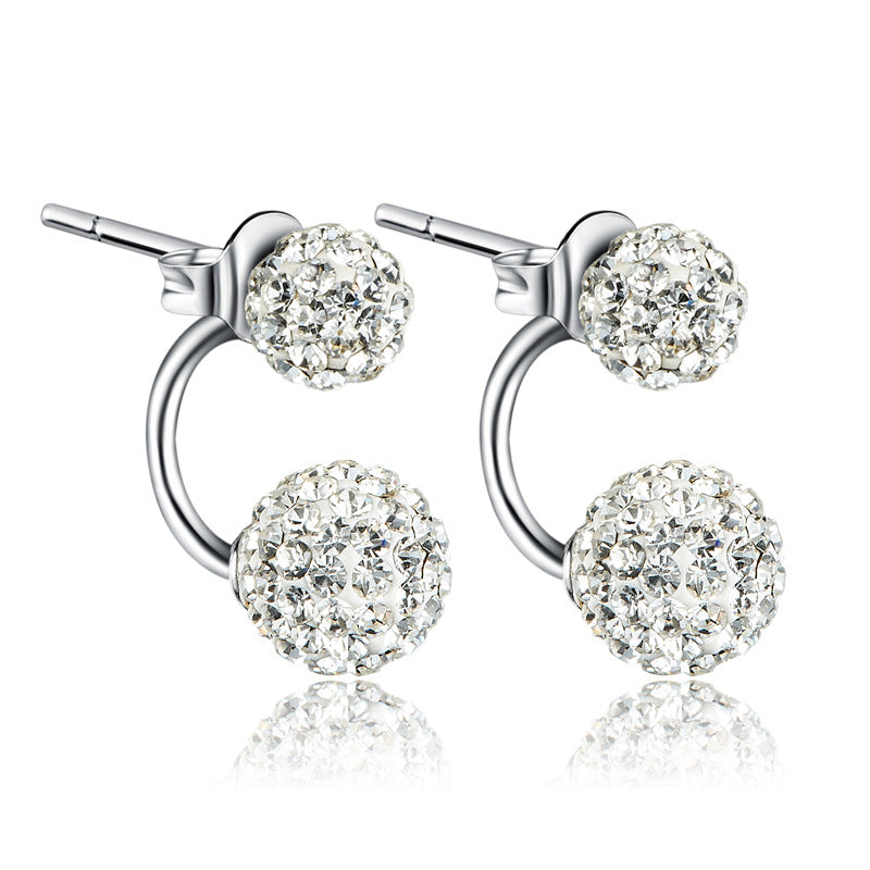Women’s Radiant Rhinestone Earrings | High-Sense Sparkling Drop Earrings | Trendy Minimalist Zircon Crystal Jewelry | Luxury-Label Statement Party Earrings | 2026 High-Fashion Statuesque Evening Accessories