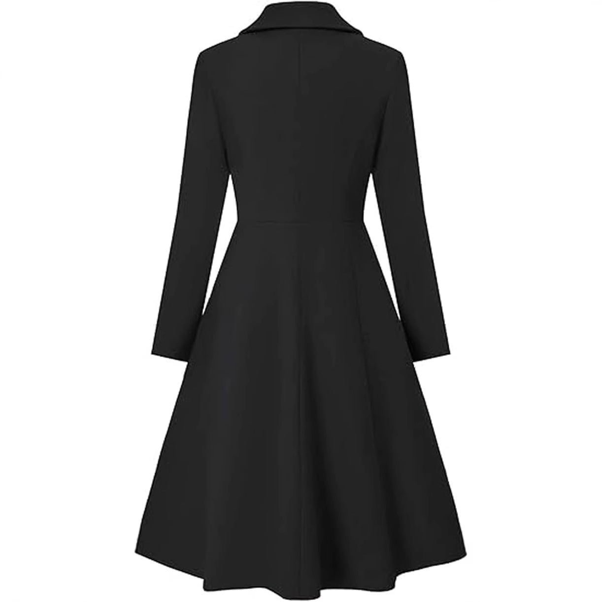 Women’s Classic Double-Breasted Trench Coat | Elegant Long Lapel Overcoat with Belt | Timeless Waterproof Autumn & Winter Jacket | High-Sense Professional Long Coat | 2026 British Style Trench for Women