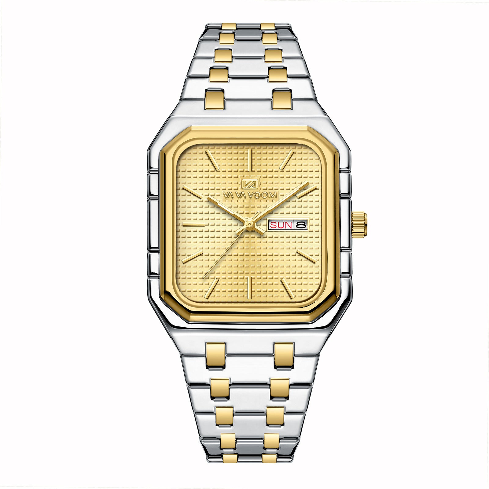 Men’s Luxury Luminous Square Watch | Trendy Square Dial Quartz Wristwatch | Modern Minimalist Glow-in-the-Dark Watch | High-Sense Fashion Waterproof Square Watch for Men