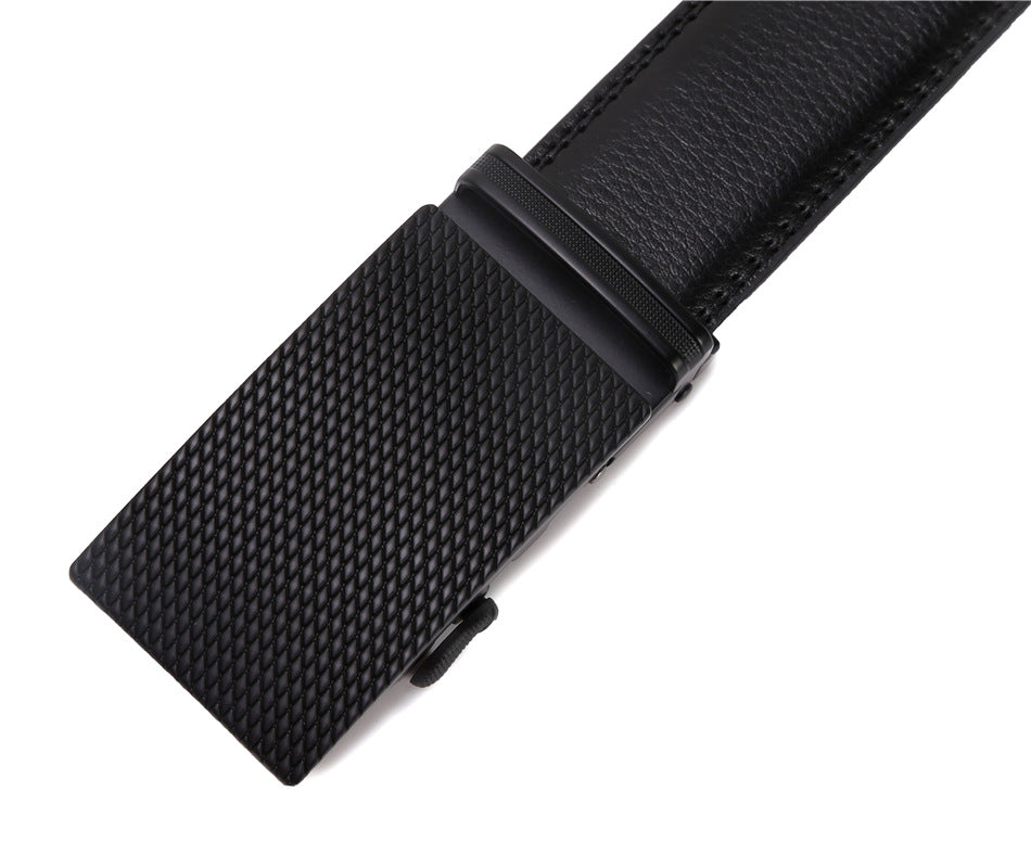 Men’s High-End Automatic Buckle Belt | High-Sense Cost-Effective Executive Waistband | Trendy Minimalist Professional Leather Belt | Luxury-Label Statuesque Men’s Accessory | 2026 High-Fashion Radiant Urban Essential