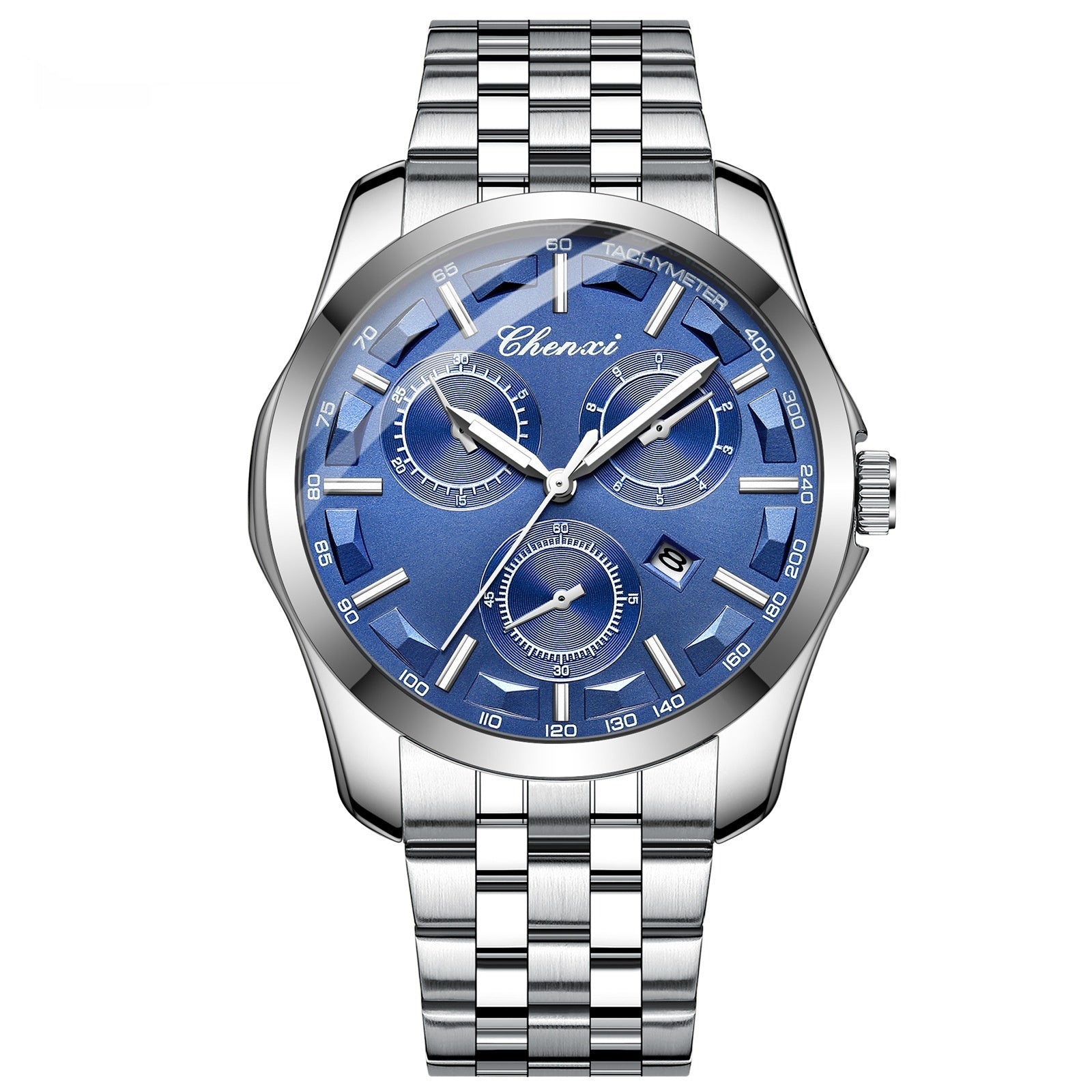 Men’s Luxury Business Watch with Luminous Hands | High-Sense Executive Wristwatch | Trendy Minimalist Quartz Business Watch | Waterproof Professional Men’s Timepiece | 2026 High-Fashion Stainless Steel Watch