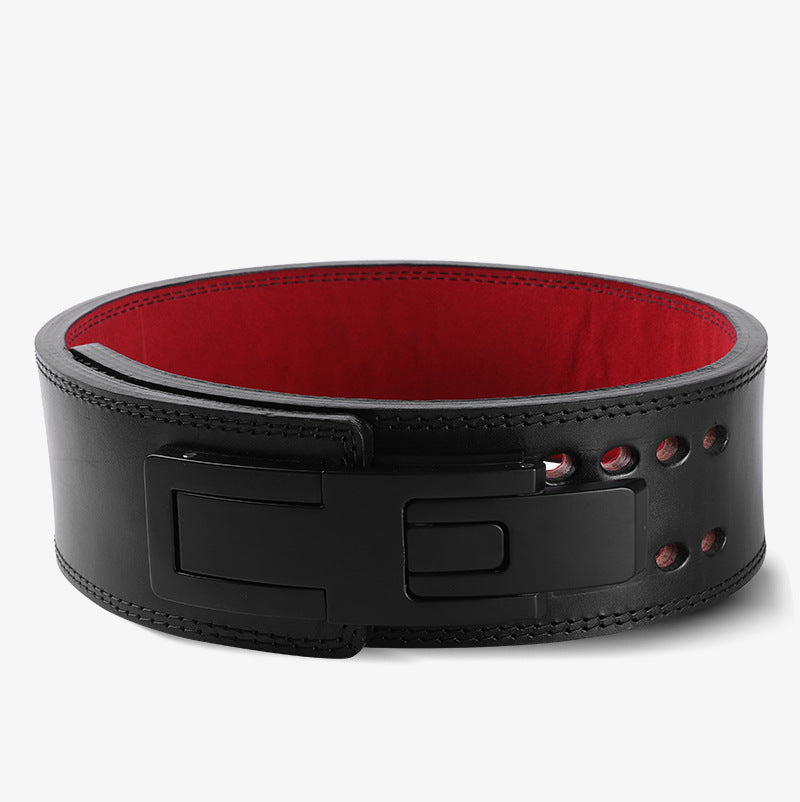Professional Powerlifting Lever Belt | Heavy-Duty Squat & Deadlift Waist Support | High-Sense Weightlifting Fitness Belt | Premium Strength Training Lever Buckle Belt | 2026 High-Performance Gym Gear