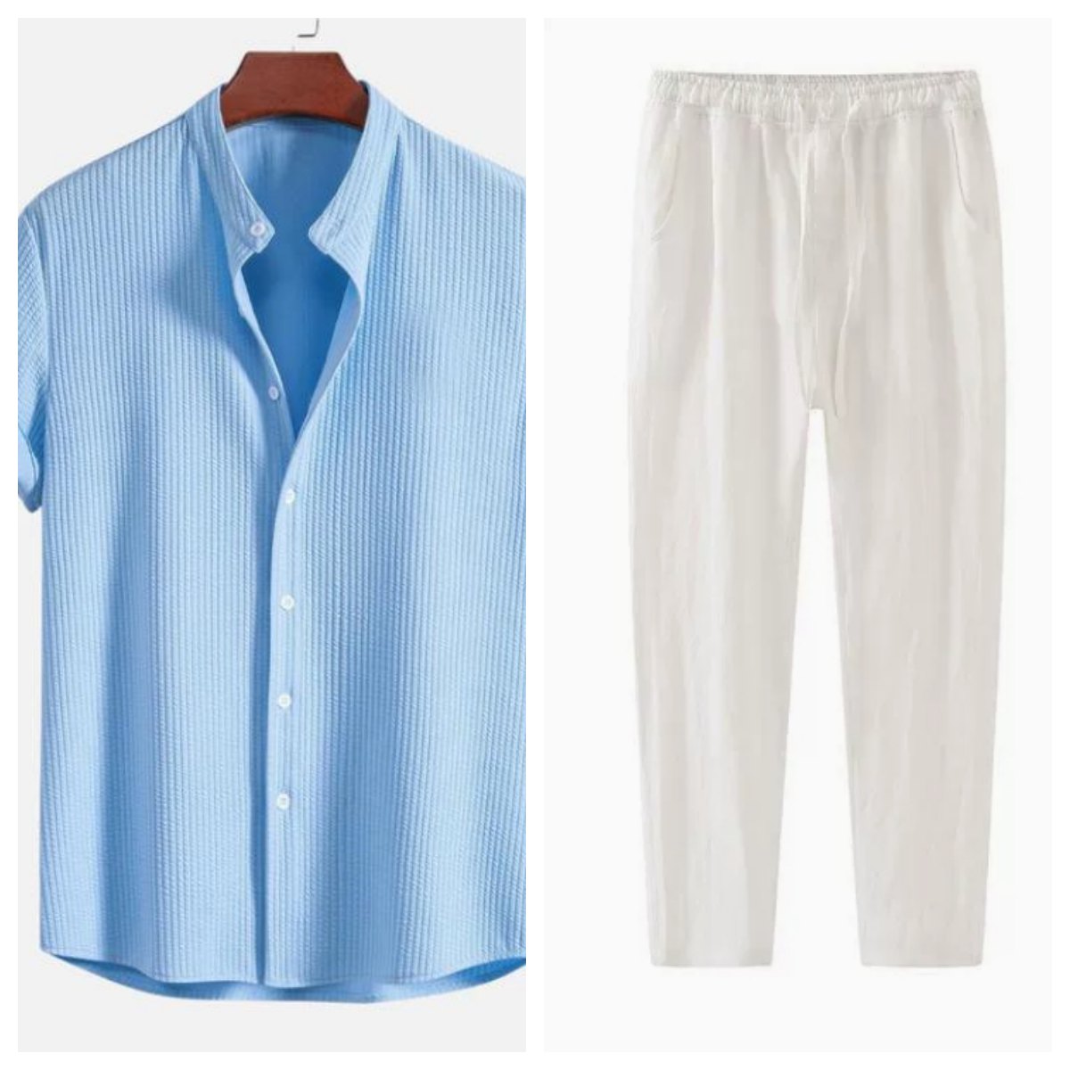 Men’s Short Sleeve Loose Summer Shirt | High-Sense Casual Professional Top | Trendy Minimalist Breathable Resort Wear | Luxury-Label Statuesque Radiant Apparel | 2026 High-Fashion Emerald-Luxe Essential
