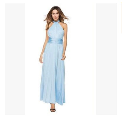 Women’s Multiway Backless Maxi Dress | Versatile Infinity Bridesmaid Dress | Summer Boho Floor-Length Party Gown |Bandage Clubwear Maxi | 2026 Convertible Evening Dress for Women