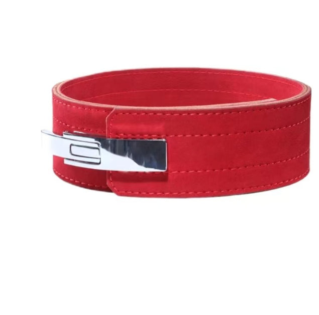Professional Powerlifting Lever Belt | Heavy-Duty Squat & Deadlift Waist Support | High-Sense Weightlifting Fitness Belt | Premium Strength Training Lever Buckle Belt | 2026 High-Performance Gym Gear
