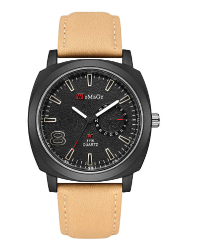 Men’s South Korean Style Fashion Watch | Luxury Electronic Digital Belt Watch for Students | Cool Cyberpunk Aesthetic Wristwatch | Waterproof Sporty Fashion Watch