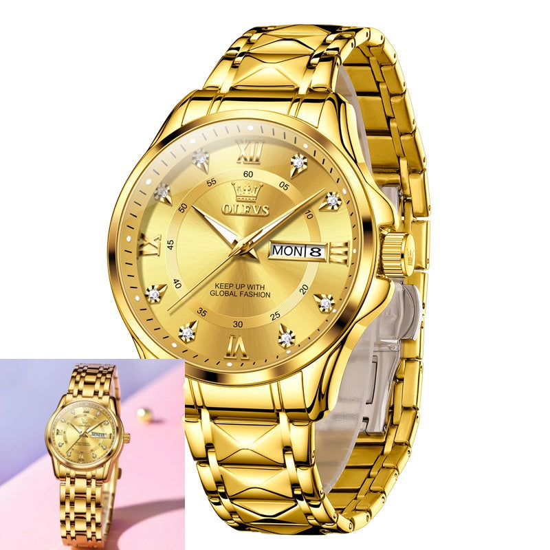 Women’s Roman Scale Fashion Watch | Waterproof Calendar Quartz Wristwatch | High-Sense Executive Ladies Timepiece | Trendy Minimalist Roman Numeral Watch | 2026 High-Fashion Luxury Waterproof Watch