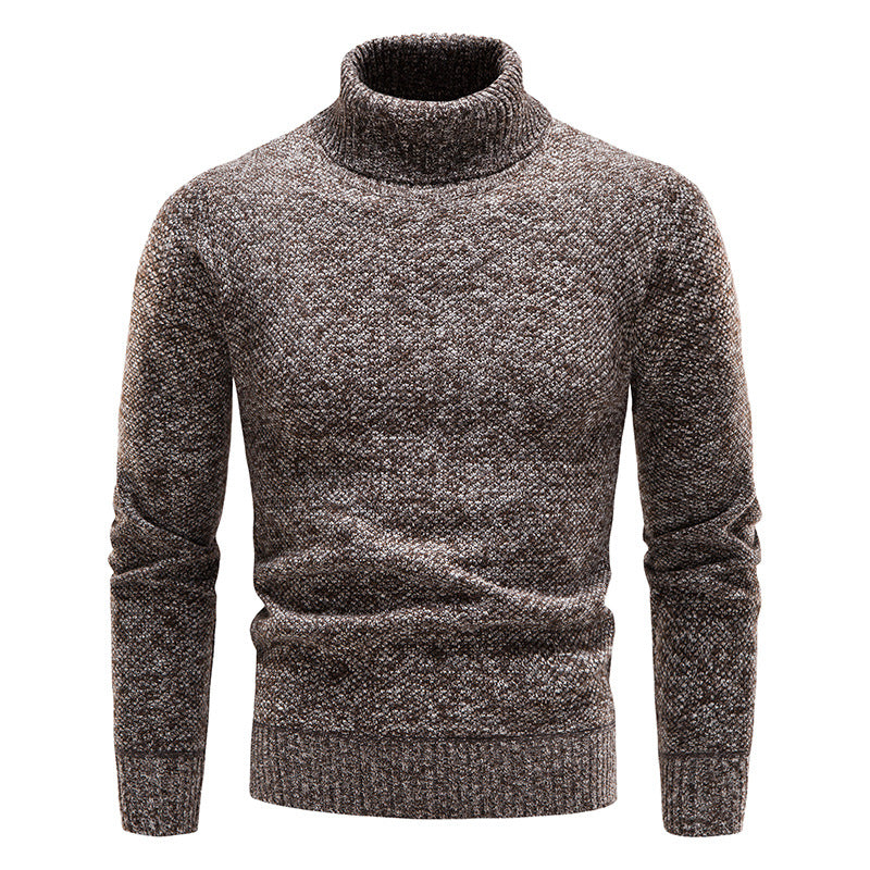 Men’s Premium Slim-Fit Turtleneck Sweater | Elegant Knitted Pullover Top | Soft Long-Sleeved Solid Color Turtleneck | Modern Business-Casual Men’s Knitted Clothing