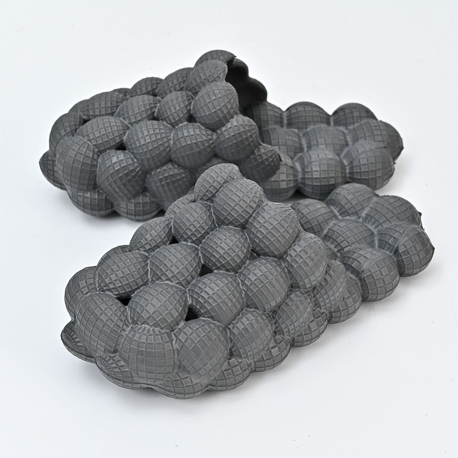 Summer Fashion Massage Mesh Bubble Slides | High-Sense Indoor Anti-Skid Bathroom Shoes | Trendy Minimalist Bubble Cloud Slippers | Luxury-Label Statuesque Home Footwear | 2026 High-Fashion Radiant Leisure Slides