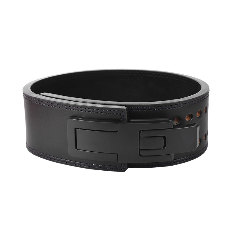Professional Powerlifting Lever Belt | Heavy-Duty Squat & Deadlift Waist Support | High-Sense Weightlifting Fitness Belt | Premium Strength Training Lever Buckle Belt | 2026 High-Performance Gym Gear
