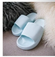 Soft Home Couple Slippers | High-Sense Minimalist Indoor Slides | Trendy Comfortable Non-Slip House Shoes | Luxury-Label Plush Couple Footwear | 2026 High-Fashion Quiet Luxury Home Slippers