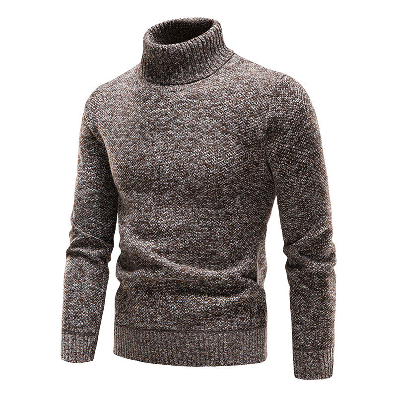 Men’s Premium Slim-Fit Turtleneck Sweater | Elegant Knitted Pullover Top | Soft Long-Sleeved Solid Color Turtleneck | Modern Business-Casual Men’s Knitted Clothing