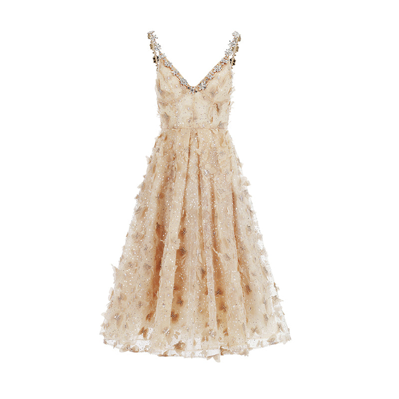 Women’s Crystal Suspender Party Dress | Elegant Birthday & Engagement Cocktail Gown | Luxury Sparkling Strap Mini Dress | Modern Slim-Fit Formal Celebration Dress | 2026 High-Fashion Event Wear