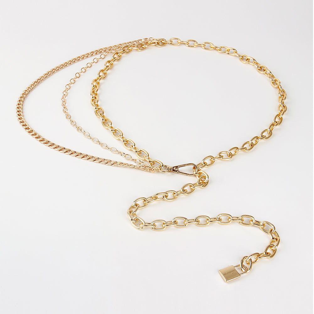 Summer Body Jewelry Chain | Hip-Hop Punk Style Body Harness | Luxury Multi-Layered Waist & Chest Chain | Trendy Unisex Streetwear Accessory | 2026 High-Fashion Punk Rock Body Jewelry