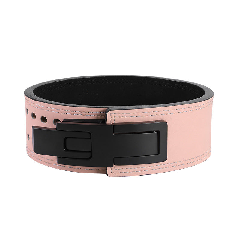 Professional Powerlifting Lever Belt | Heavy-Duty Squat & Deadlift Waist Support | High-Sense Weightlifting Fitness Belt | Premium Strength Training Lever Buckle Belt | 2026 High-Performance Gym Gear