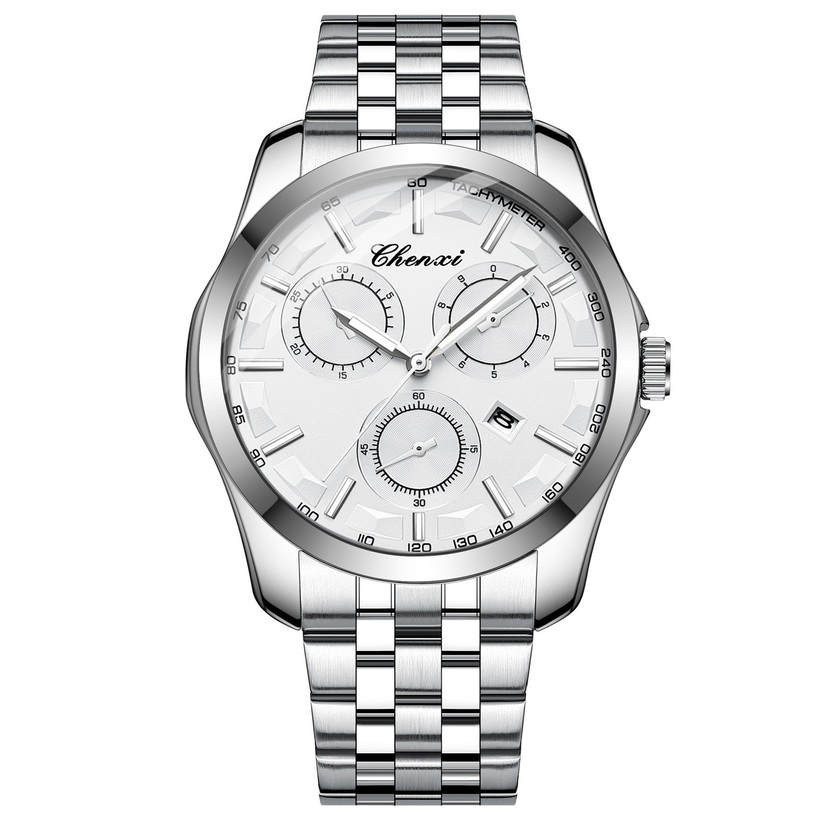 Men’s Luxury Business Watch with Luminous Hands | High-Sense Executive Wristwatch | Trendy Minimalist Quartz Business Watch | Waterproof Professional Men’s Timepiece | 2026 High-Fashion Stainless Steel Watch