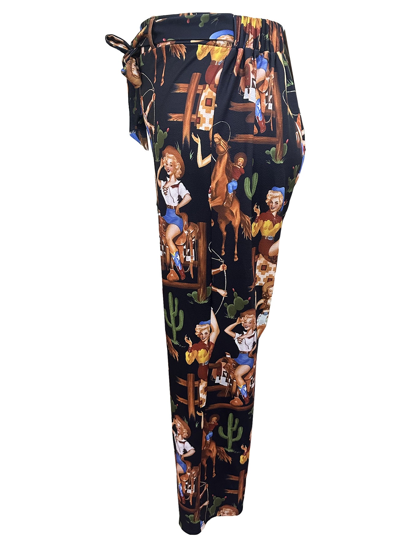 European & American Style Casual Pants for Women | Comfortable High-Waist Relaxed Trousers | Versatile Daily Wear Straight-Leg Pants | Modern Urban Chic Bottoms