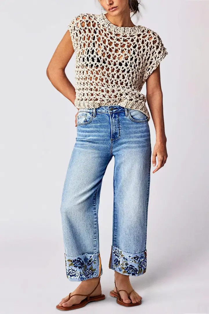 Women’s Loose Straight-Leg Jeans | Casual Light Blue Relaxed Fit Denim | Trendy Wide-Leg High-Waisted Jeans | Premium Soft Light-Colored Trousers | 2026 Summer Essential Denim