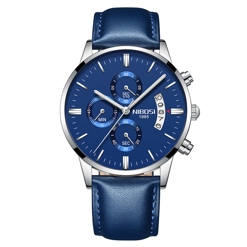 Men’s Luxury Fashion Wristwatch | Classic Business Casual Quartz Watch | Elegant Stainless Steel Men's Timepiece | Premium Waterproof Minimalist Watch for Men